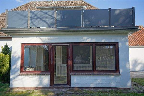 Wintergarten und Dachterrasse