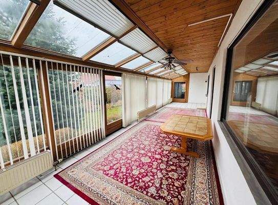 Beheizter Wintergarten