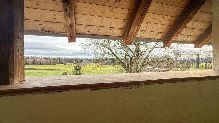 Veranda mit Aussicht