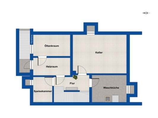 Grundriss Untergeschoss