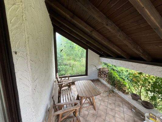Überdachte Terrasse