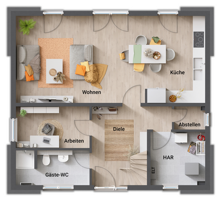 Grundriss-Einfamilienhaus-Flair-130-Erdgeschoss-Gaeste-WC