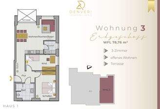 Grundriss Haus 1 - Wohnung  (3)