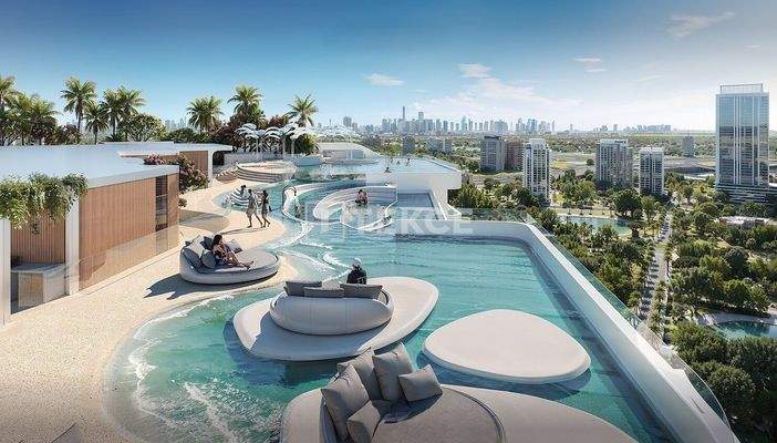 Elegant Apartments in a Project with Infinity Pool in Dubailand