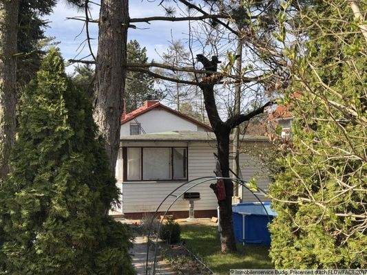 Blick zum Sommerhaus - Foto aus dem Frühjahr