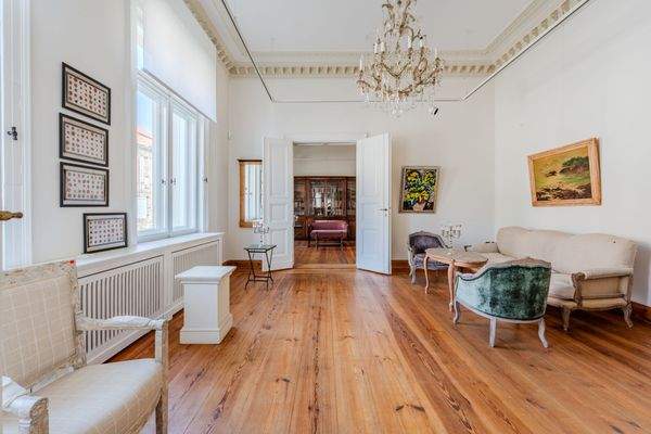 Room flooded with sunlight