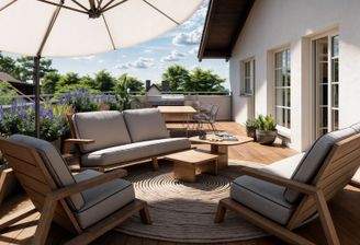 Terrasse - visualisiert