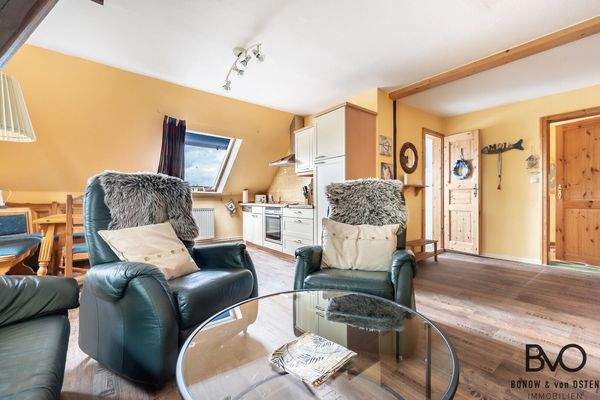 Offener Wohn- und Kochbereich WE3