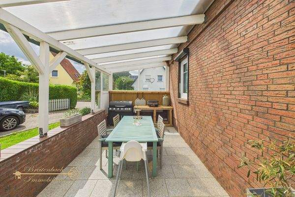 Überdachte Terrasse