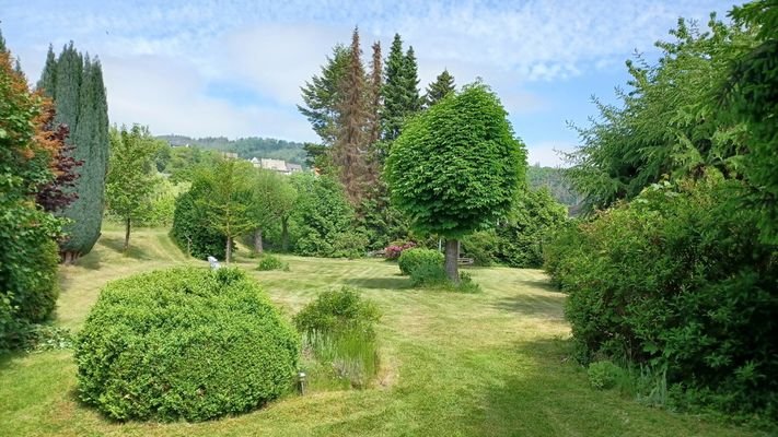 Garten und Ausblick