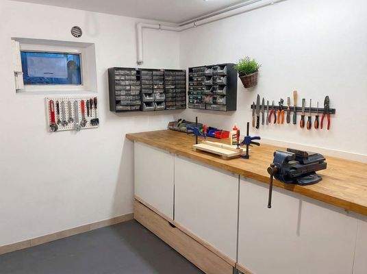 Werkstatt im Keller