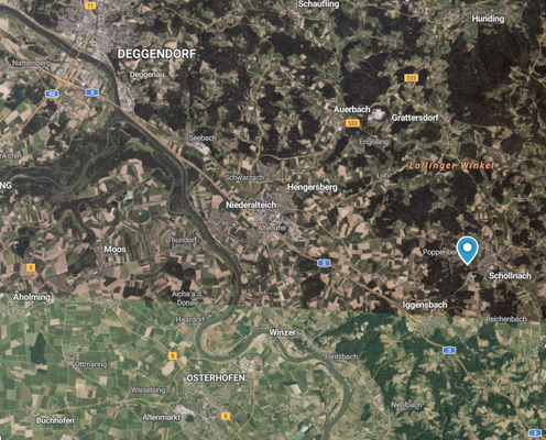 Lage, Quellenangabe: © Bayerische Vermessungsverwaltung (2025) Datenquelle: Geoportal Bayern