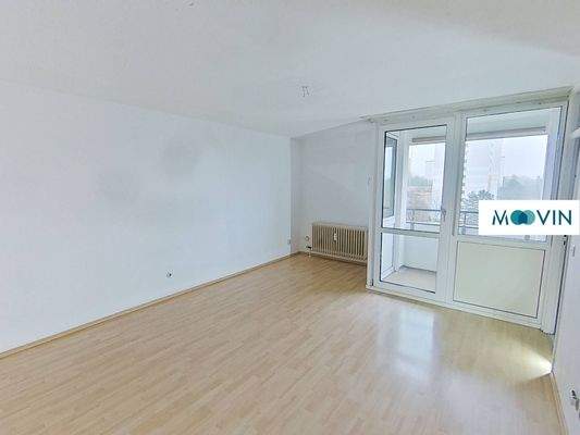 Ansicht II: Wohn- und Schlafbereich