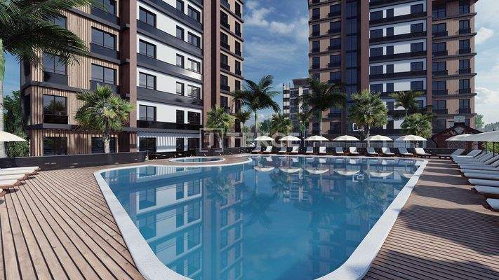 Brand New Apartments with Pool in Mersin