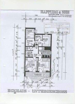 Untergeschoss/Keller
