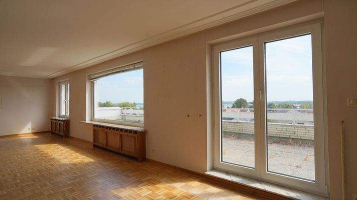 ...und den Ausblick vom Wohnzimmer...