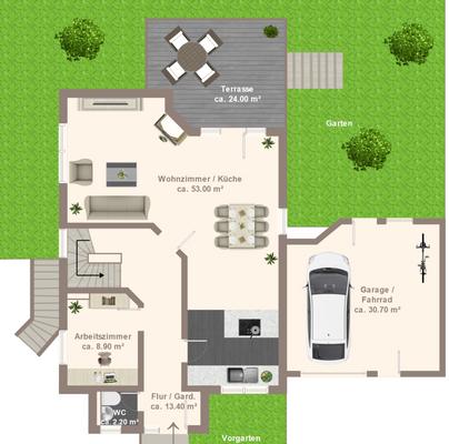 Grundriss EG