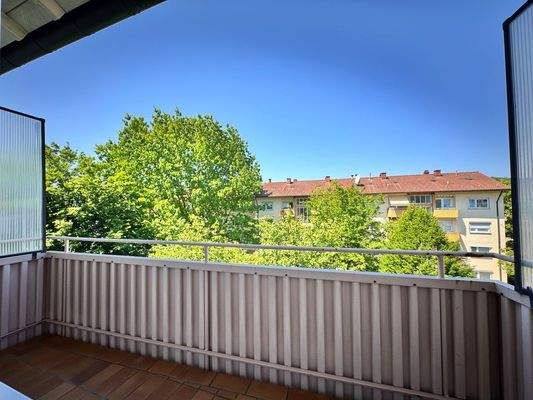 toller Blick bis zum Sonnenuntergang