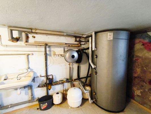 KG Solarthermie-Hausanschlussraum