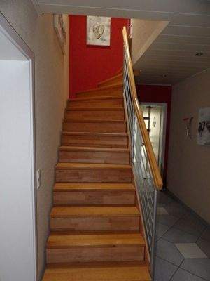 Treppenaufgang zum DG