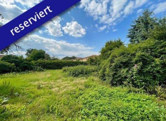 Baugrundstück reserviert