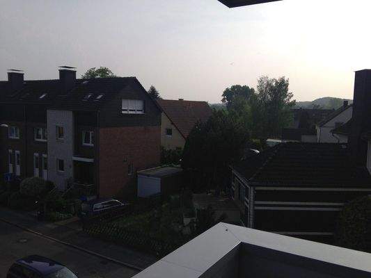 Blick vom Balkon