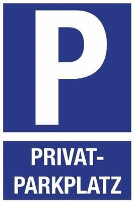 Privatparkplatz überdacht