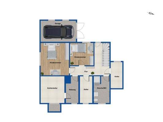 Grundriss Kellergeschoss