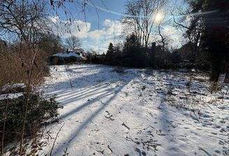 Blick auf das Wohngrundstück