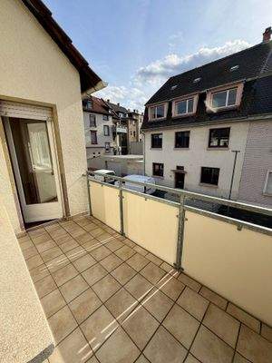 Balkon Straßenseite