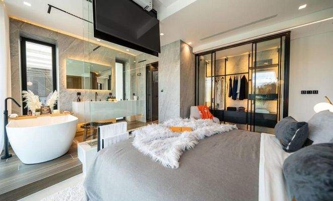 Kreta, Almyrida: Unglaubliche Luxusvilla zum Verkauf in Almyrida