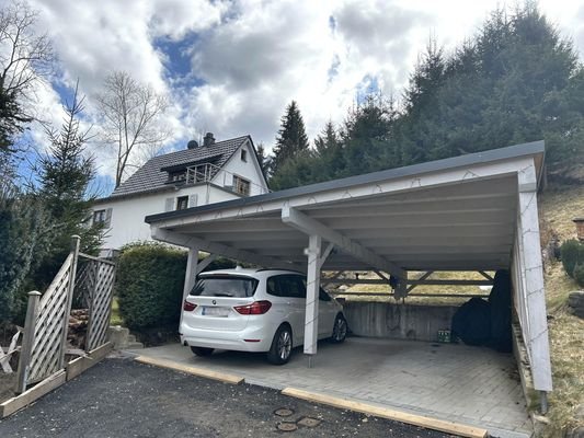 Carport mit 2 KFZ-Stellplätzen