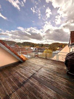 Dachterrasse mit Aussicht