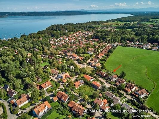 Lage zum Ammersee