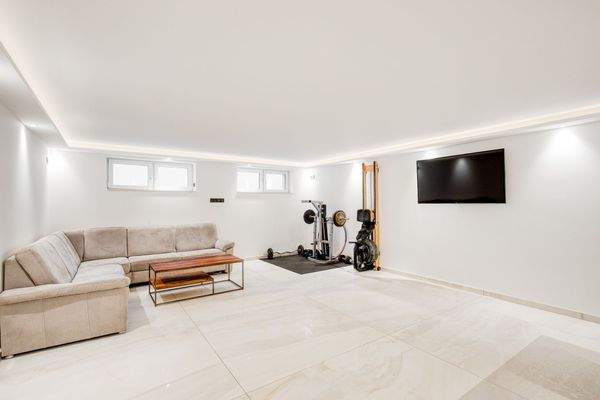 Hobbyraum im Souterrain