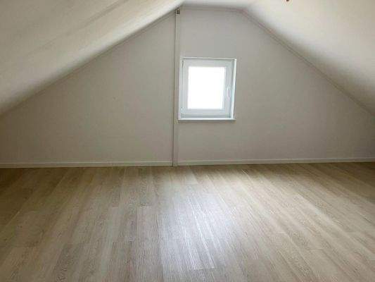 Ausgebauter Spitzboden