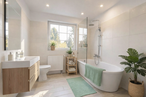 Tageslichtbad - KI generiert