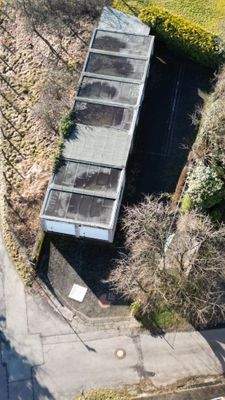 Garagenhof Drohnenansicht