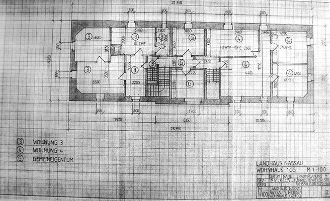 Grundriss Wohnhaus 1.OG