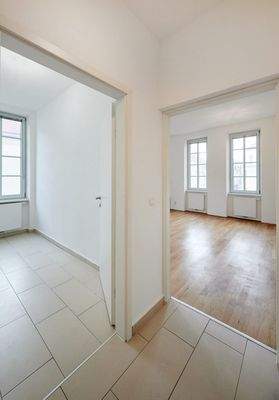 Blick Küche u. Zimme