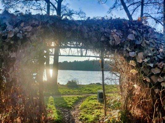 Durchgang zum Havelufer