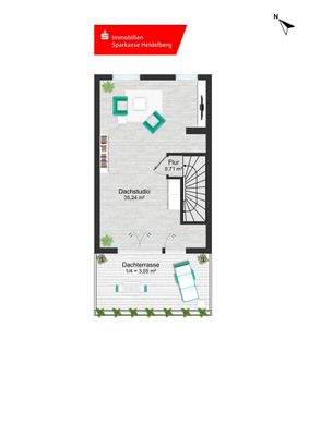 Grundriss Dachgeschoss