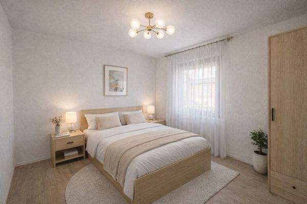 EG: Schlafzimmer - Wohnbeispiel