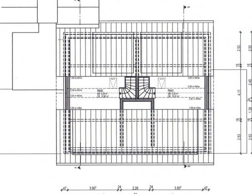 Grundriss Spitzboden