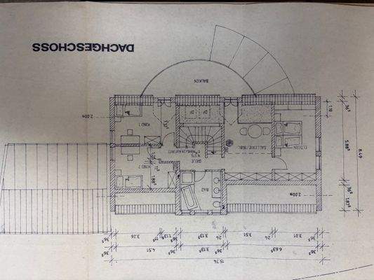 Grundriss Dachgeschoss