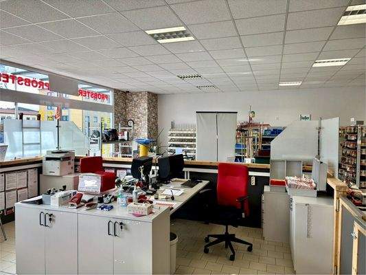 Verkaufsraum oder Ausstellung