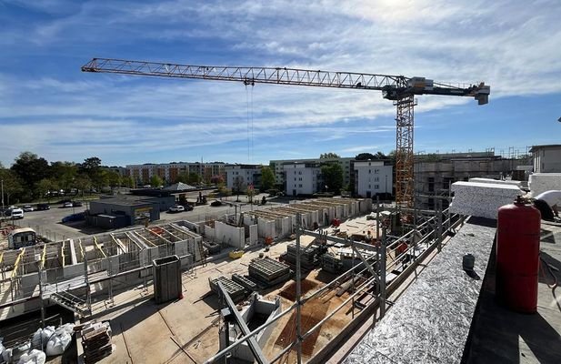 Baustelle in Aktion