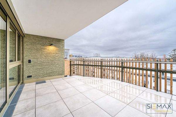 Balkon - Aufnahme des 7. Obergeschosses