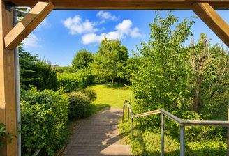 Blick in den Garten