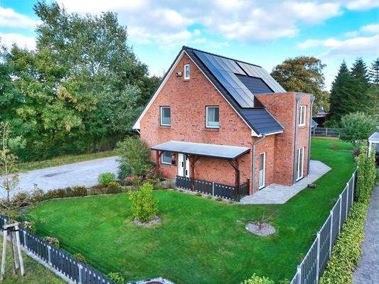 Vorderansicht Luftaufnahme